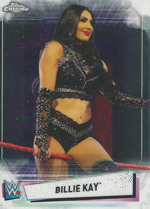 WWE Topps Chrome 2021 Trading Cards Billie Kay No.52