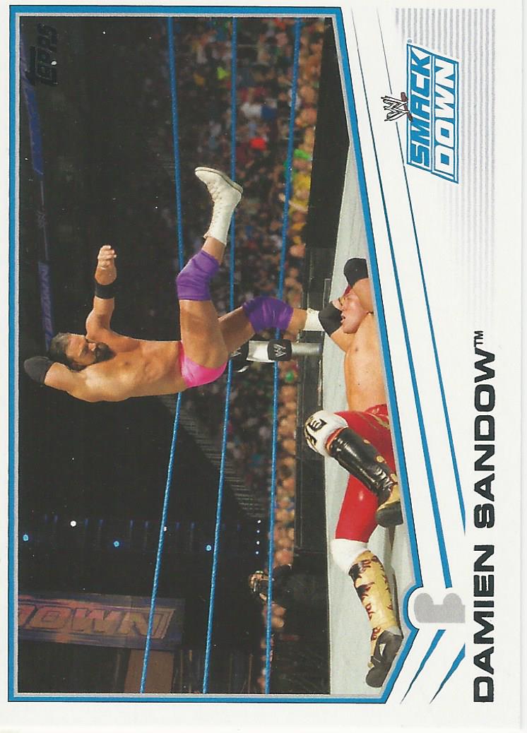 WWE Topps 2013 Trading Cards Damien Sandow No.52