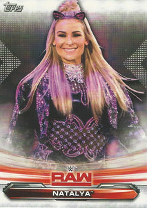 WWE Topps Raw 2019 Trading Card Natalya No.52