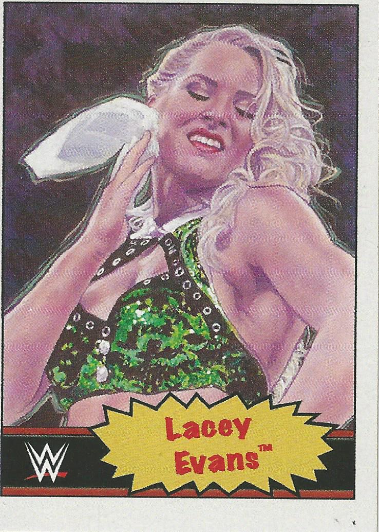 WWE Topps Living Set Trading Cards 2021 Lacey Evans No.52