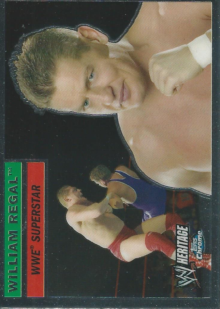 WWE Topps Chrome Heritage Trading Card 2006 William Regal No.53