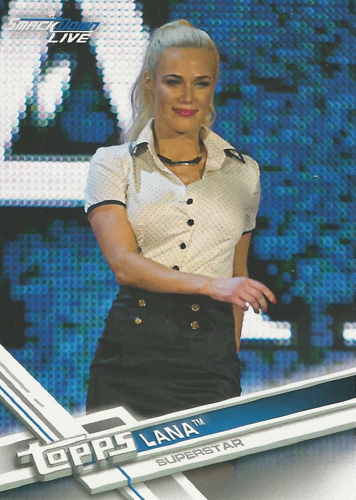 WWE Topps Then Now Forever 2017 Trading Card Lana No.153