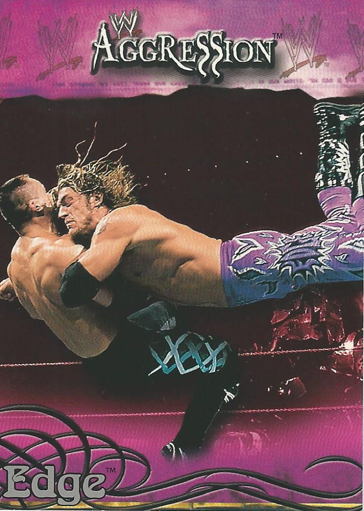 WWE Fleer Aggression Trading Card 2003 Edge No.53