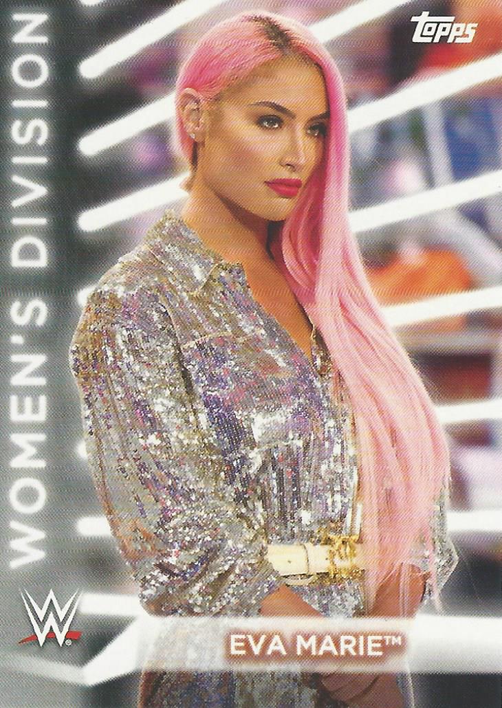 WWE Topps Women Division 2021 Trading Card Eva Marie RC-53