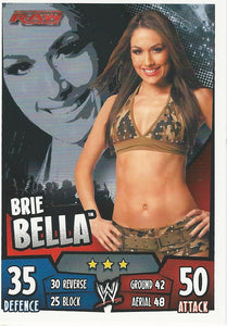 WWE Topps Slam Attax Rumble 2011 Trading Card Brie Bella No.53