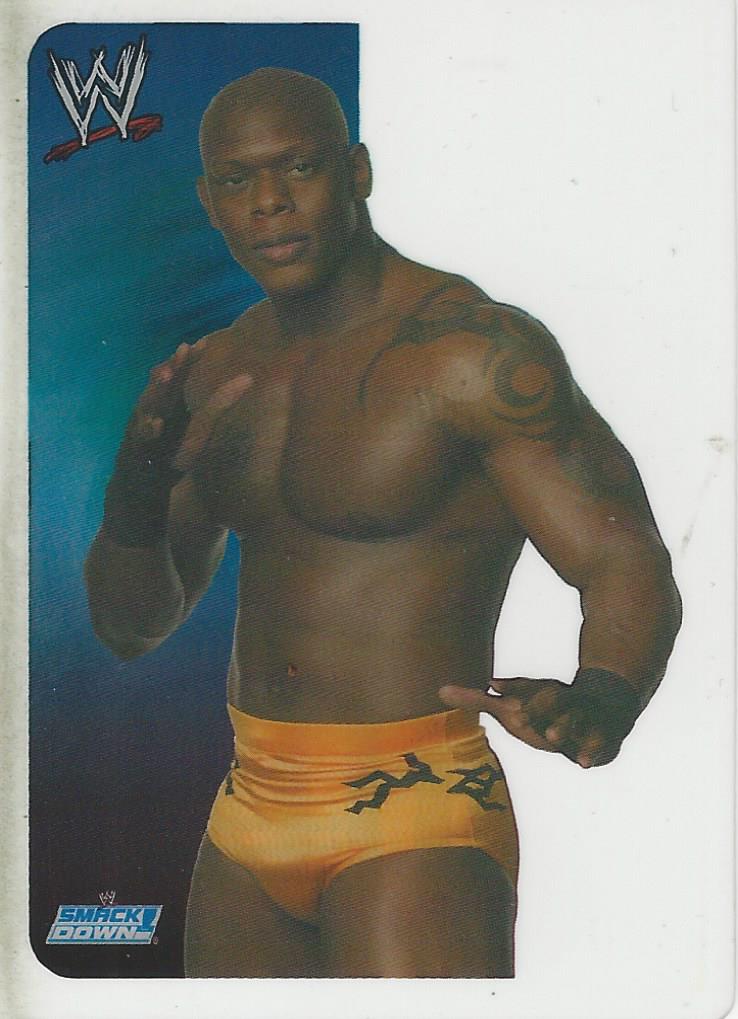 WWE Edibas Lamincards 2004 Orlando Jordan No.53