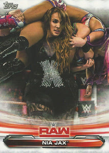 WWE Topps Raw 2019 Trading Card Nia Jax No.53