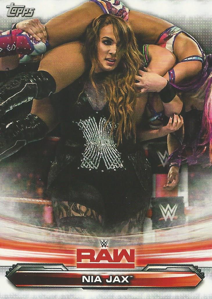 WWE Topps Raw 2019 Trading Card Nia Jax No.53