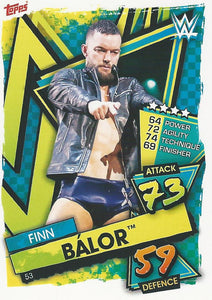 WWE Topps Slam Attax 2021 Trading Card Finn Balor No.53