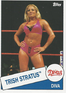 WWE Topps Heritage 2015 Trading Card Trish Stratus No.53