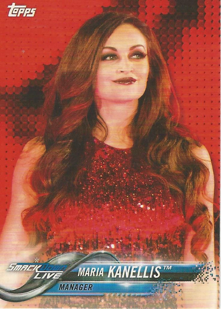 WWE Topps 2018 Trading Cards Maria Kanellis No.53