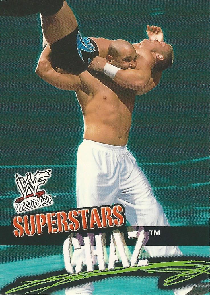 WWF Fleer Wrestlemania 2001 Trading Cards Chaz No.53