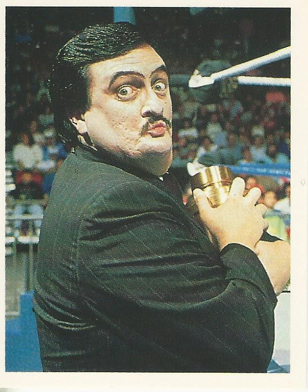 WWF Merlin Stickers 1991 Paul Bearer No.53