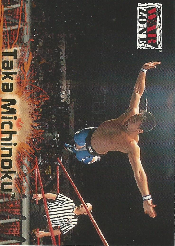 WWF Fleer Raw 2001 Trading Cards Taka Michinoku No.53