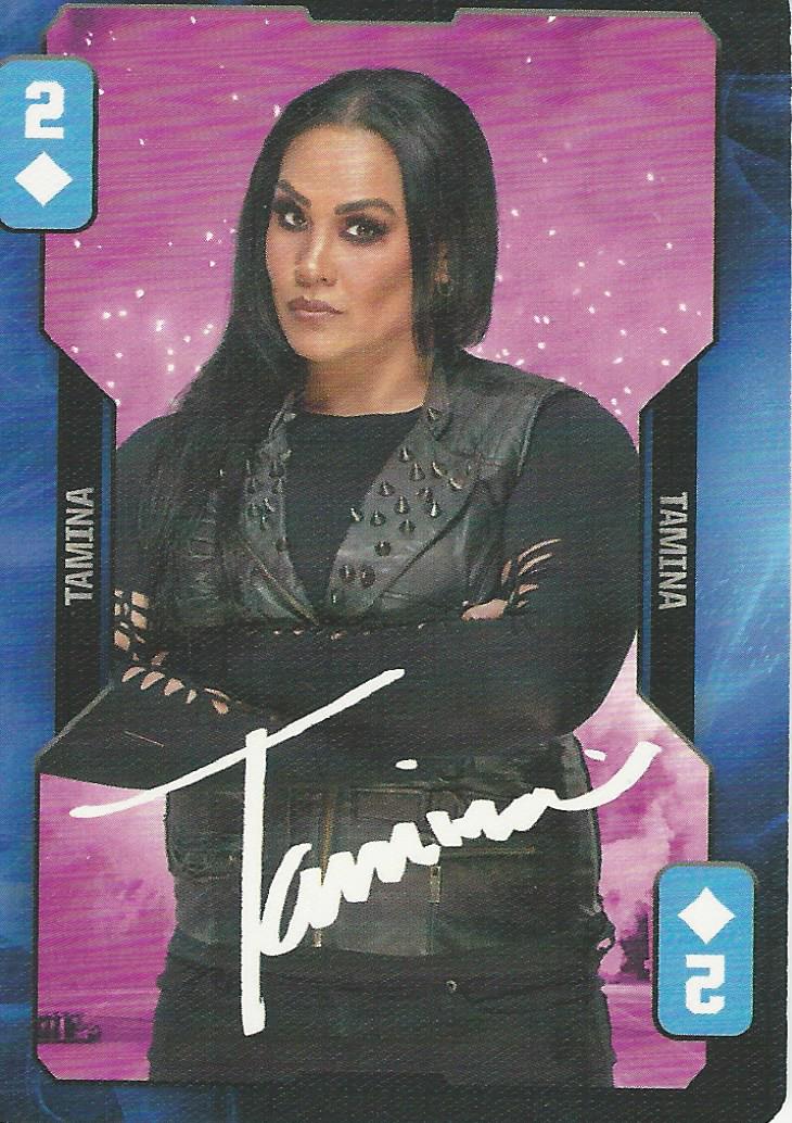 WWE Evolution Playing Cards 2019 Tamina