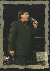 WWE Fleer Chaos Trading Card 2004 Eric Bischoff No.54