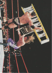 WWF Comic Images Smackdown Card 1999 Triple H vs The Rock No.54