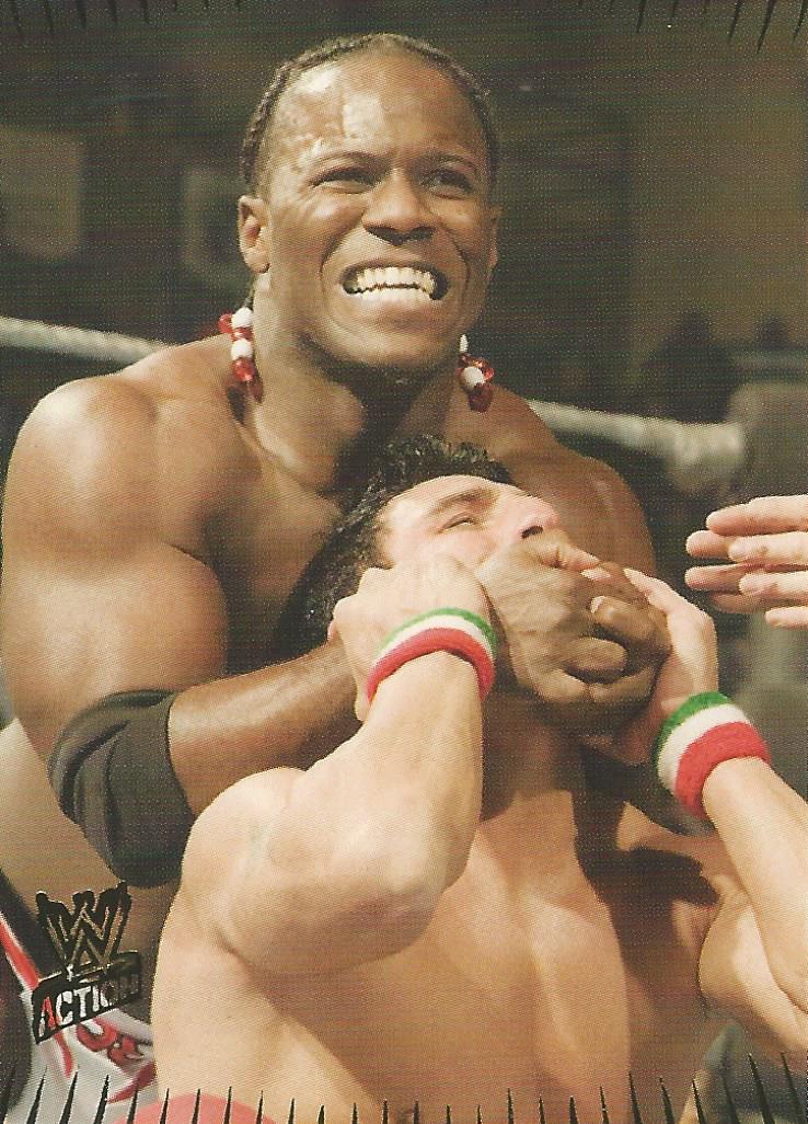 WWE Topps Action Trading Cards 2007 Elijah Burke No.54