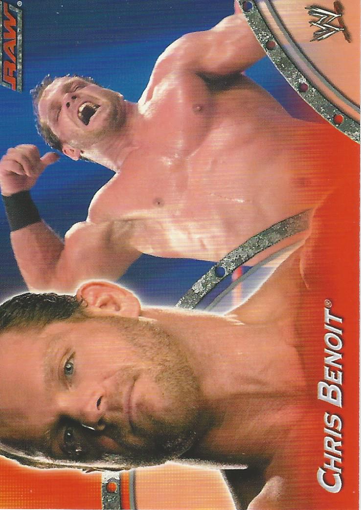 WWE Topps Apocalypse 2004 Trading Card Chris Benoit P11