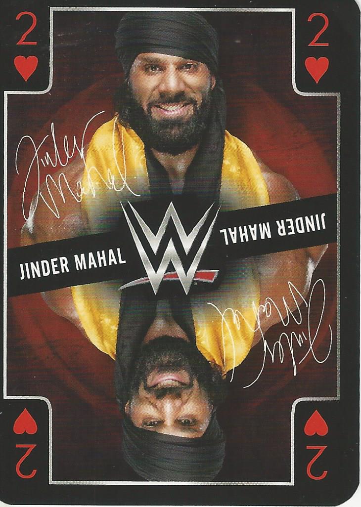 WWE Playing Cards 2019 Jinder Mahal