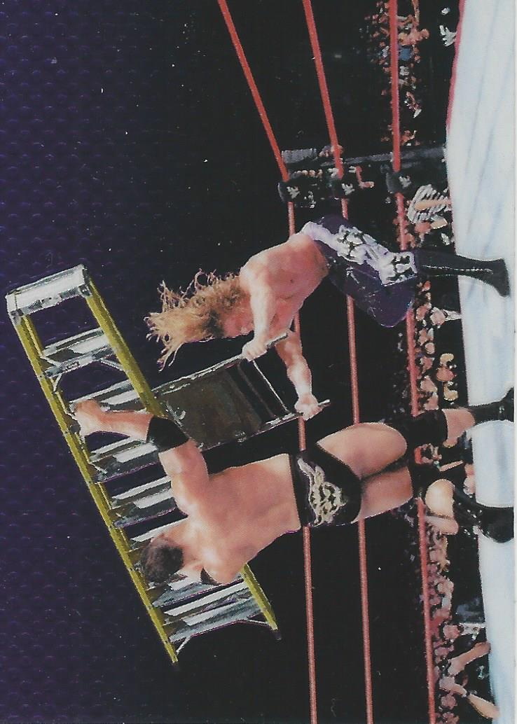 WWF Smackdown Chrome 1999 Trading Card Triple H No.54