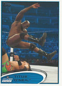 WWE Topps 2012 Trading Card Titus O'Neil No.54