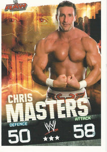 WWE Topps Slam Attax Evolution 2010 Trading Cards Chris Masters No.54