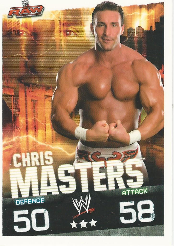 WWE Topps Slam Attax Evolution 2010 Trading Cards Chris Masters No.54