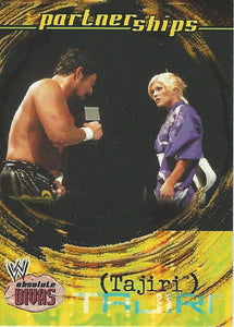 WWE Fleer Absolute Divas Trading Card 2002 Tajiri No.54