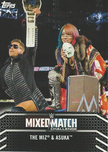 WWE Topps Women Division 2018 Trading Cards Asuka and The Miz MM-4