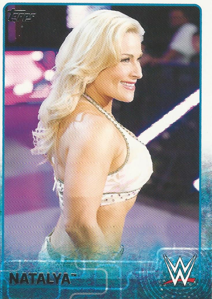 WWE Topps 2015 Trading Card Natalya No.54