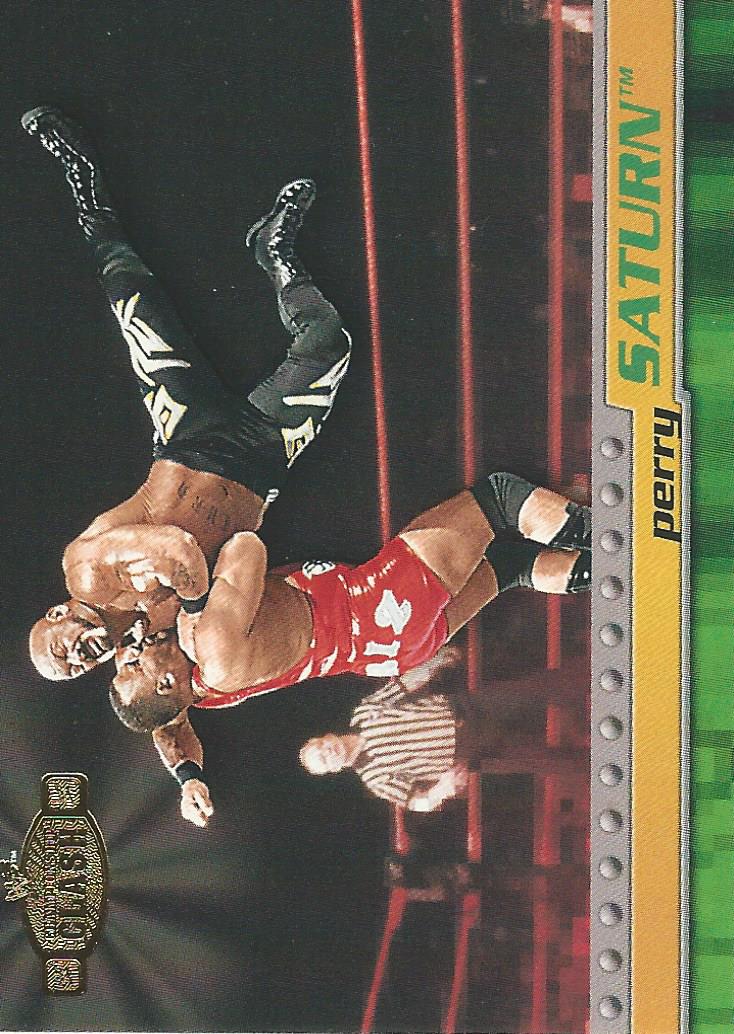 WWF Fleer Championship Clash 2001 Trading Card Perry Saturn No.32