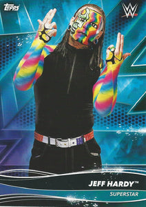 Topps WWE Superstars 2021 Trading Cards Jeff Hardy No.54