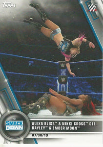 WWE Topps Womens Division 2020 Trading Cards Alexa Bliss No.55