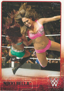 WWE Topps 2015 Trading Card Nikki Bella No.55