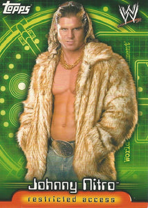 WWE Topps Insider 2006 Trading Card Johnny Nitro No.55