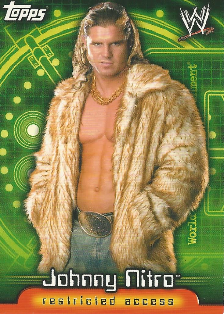 WWE Topps Insider 2006 Trading Card Johnny Nitro No.55