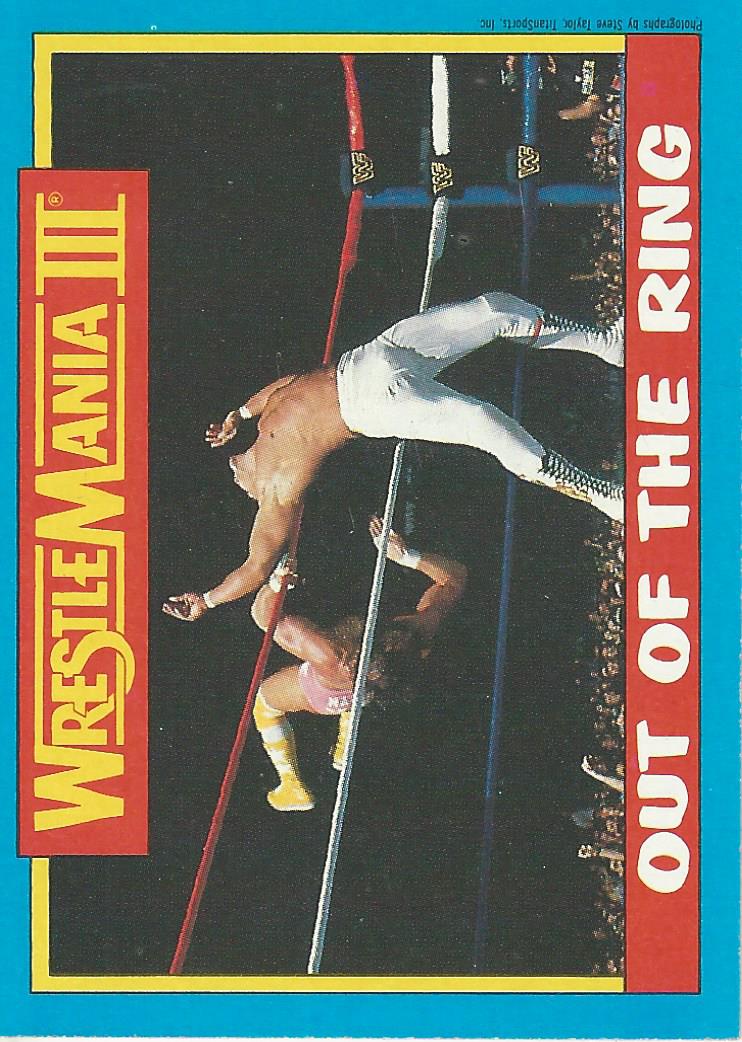 Topps WWF Wrestling Trading Cards 1987 Ricky Steamboat No.55
