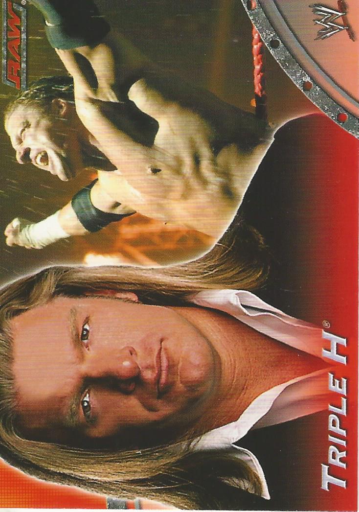 WWE Topps Apocalypse 2004 Trading Card Triple H HHH P12