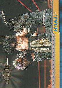WWF Fleer Championship Clash 2001 Trading Card Haku No.31