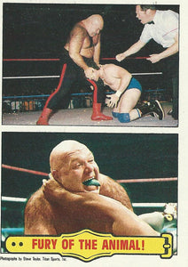 WWF Topps Wrestling Cards 1985 George Steele No.55