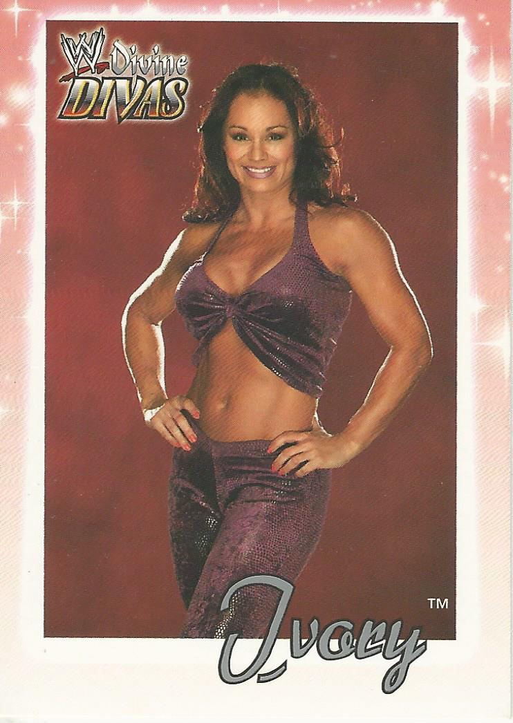 WWE Fleer Divine Divas Trading Card 2003 Ivory No.55