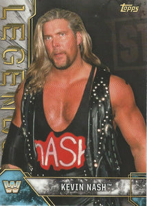 WWE Topps Legends 2017 Trading Card Kevin Nash No.55