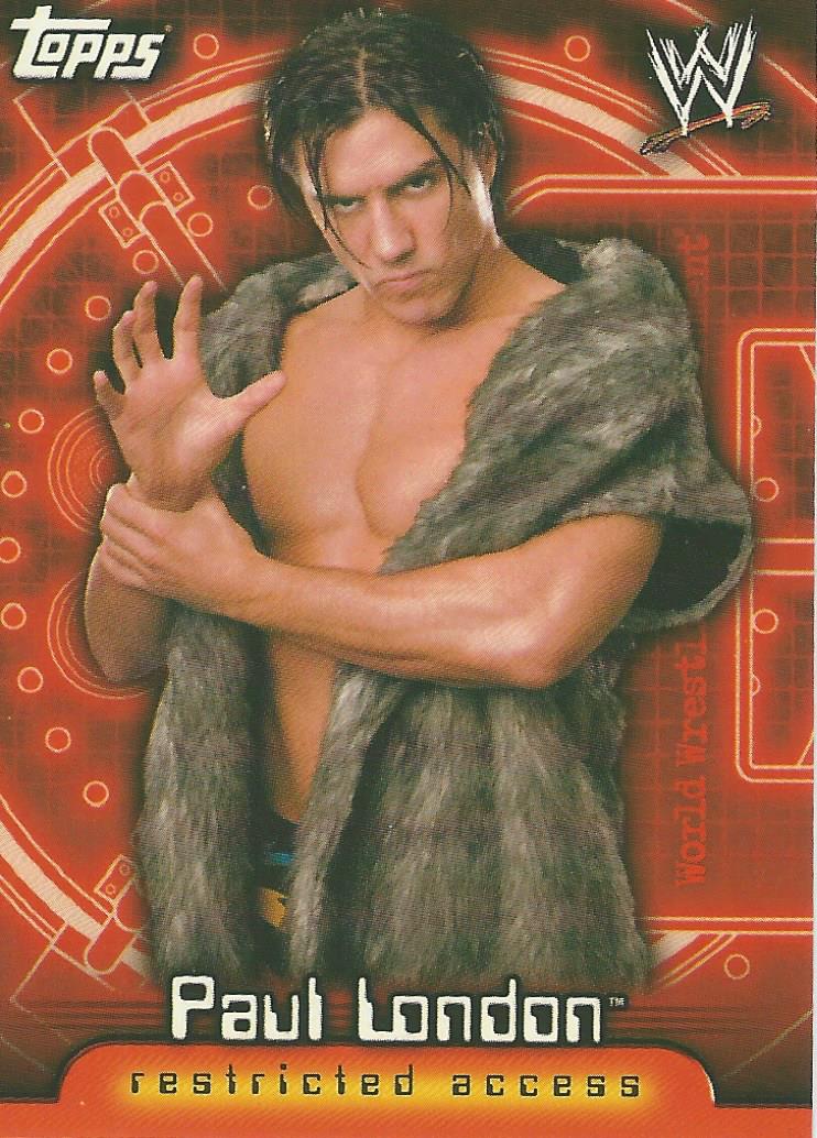 WWE Topps Insider 2006 Trading Cards US Paul London No.55