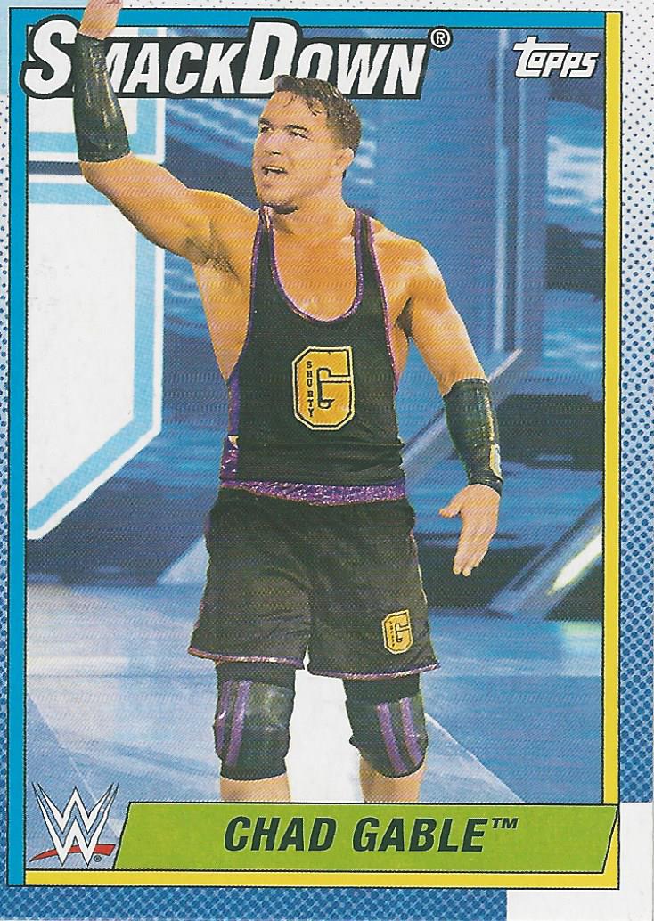 WWE Topps Heritage 2021 Trading Card Chad Gable No.55