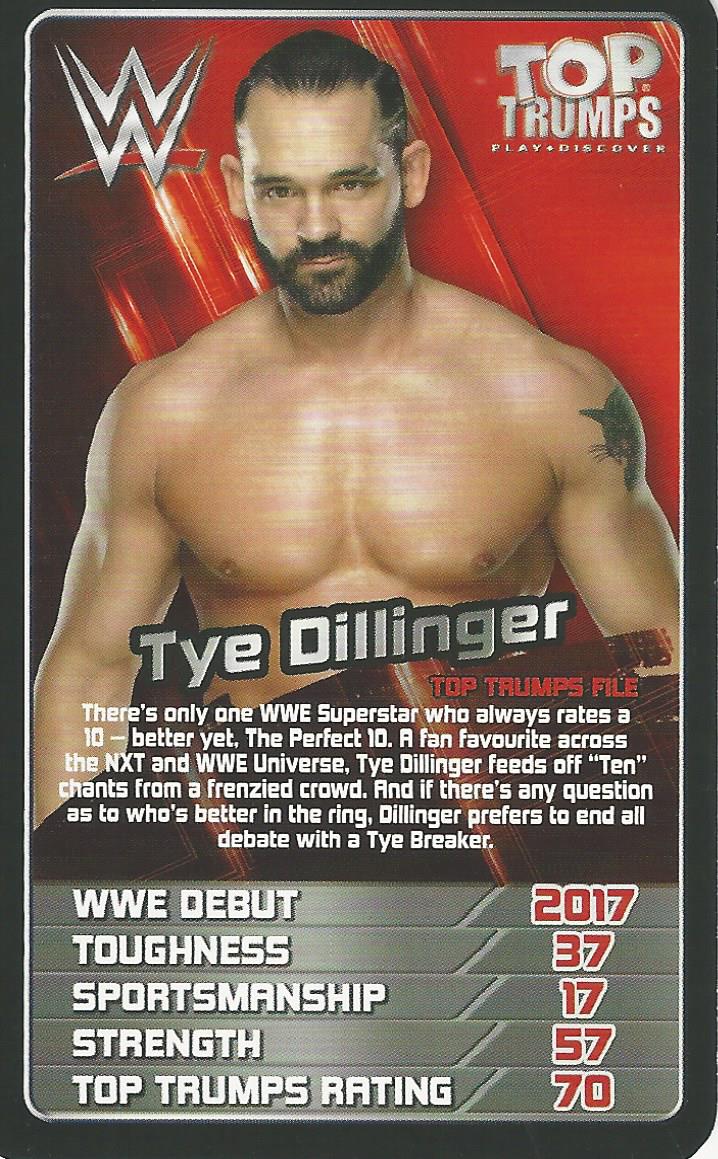 WWE Top Trumps 2018 Tye Dillinger
