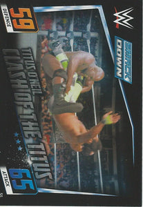 WWE Topps Slam Attax 2015 Then Now Forever Trading Card Titus O'Neil No.55