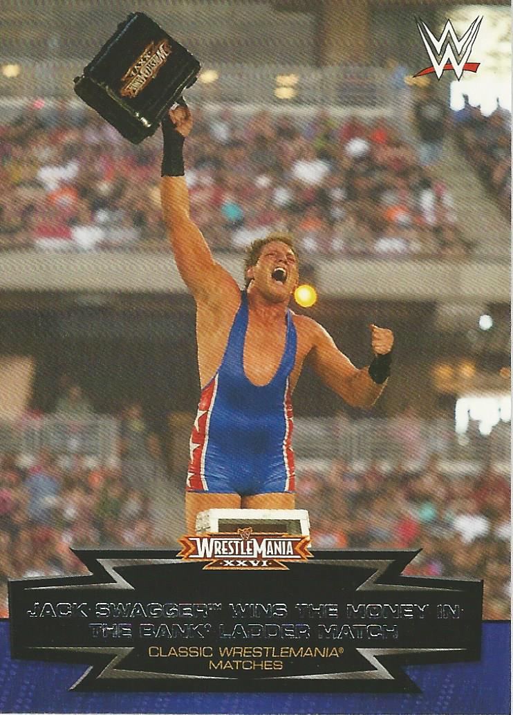 WWE Topps Road to Wrestlemania 2015 Trading Cards Jack Swagger 25 of 30