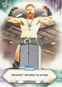 WWE Topps 2021 Trading Cards Sheamus No.55