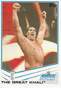 WWE Topps 2013 Trading Cards The Great Khali No.56